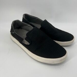 OluKai Men's US Size 9 Laeahi Black Mesh Slip On Sneakers Shoes